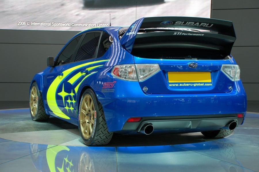  Subaru Impreza WRC Concept 2008 года  (фото 16 из 36)